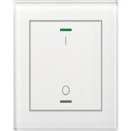 Bouton-poussoir en verre MDT BE-GTL1TW.B1 1 pli avec capteur de température