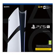 Sony PlayStation 5 Pro, PlayStation 5 Pro, noir, blanc, GDDR6, AMD, AMD Radeon, 120 Hz