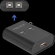 Commutateur de partage de périphériques USB Delock
