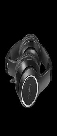 Casque stéréo LogiLink avec micro prise jack 3,5 mm
