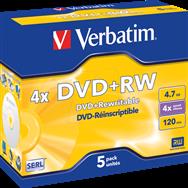 Verbatim DataLifePlus - 5 DVD+RW