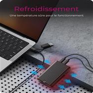 ICY BOX GEH M.2NVME/SATA SSD W/ CFEXPRESS TYPE-B READER