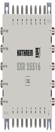 KATHREIN Multiswitch 5 à 16 en cascade EXR 25516
