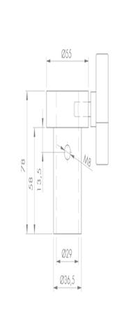 Guil ADT-22 - Adaptateur réducteur polyvalent pour réduire l'ouverture d'insertion à O