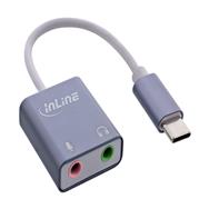 Adaptateur audio USB InLine - Câble USB-C