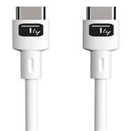 Techly Kabel USB 2.0 Typ C M/M weiÃƒÅ¸ - Cable - Digital