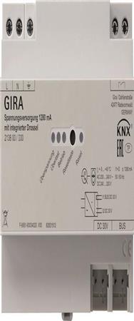 GIRA 213800 Alimentation 1280 mA self KNX REG