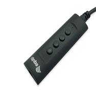 Câble adaptateur audio USB Equip - Adaptateur de contrôle - 17 g - Noir