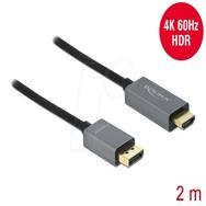 Câble adaptateur Delock - DisplayPort mâle vers HDMI mâle