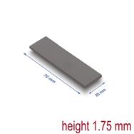 Pad thermique Delock 70 x 20 1,75 mm pour modules M.2 3,2 W/mK - Faible teneur en huile