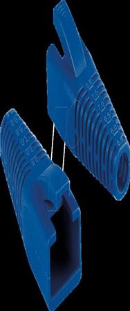 LogiLink RJ45 Boot Cover 5.5-8.5mm Clippable Bleu 50pcs
