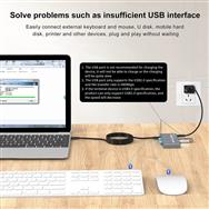 Techly KVM Switch USB-C 2in 1 out - Kvm Switch - USB Typ C