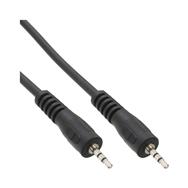 Câble audio en ligne 2,5 mm stéréo mâle/mâle 2 m