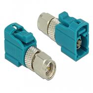 Adaptateur d'antenne Delock - SMA mâle vers connecteur FAKRA Z femelle