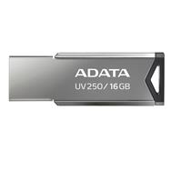 ADATA UV250 - 16 GB - USB Type-A - 2.0 - Capless - 5.6 g - Silver