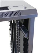 Rack mural noir Extralink 22U 600 x 800