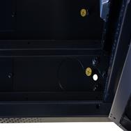 Rockstable 27 U 19" Server Cabinet with Tempered Glass - Freestanding rack - 27U - 800 kg - Key lock - Rack rails - Adjustable feet