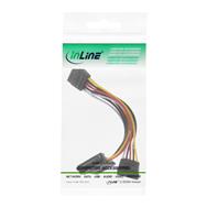 Câble d'alimentation interne SATA mâle vers 2x SATA