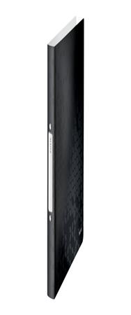Esselte Leitz Ringbuch WOW DIN A4 PP schwarz-metallic 2 Ringe 2 Ring-ReiÃŸmechanik - A4