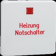 Interrupteur à bascule de chauffage Schneider Electric 213224 blanc