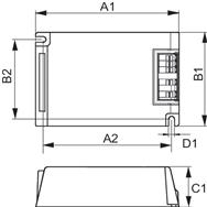 Philips HID-PV C 35 /S CDM 220-240V 50/60Hz - Ballast - Grey - AC - 220-240 V - 50 - 60 Hz - 216 g