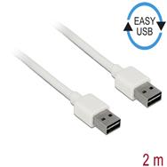 Delock Easy - Câble USB - USB (M) réversible vers USB (M) réversible