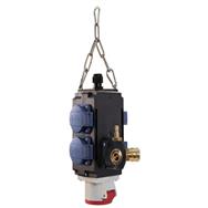 Bachmann EnergiewÃƒÅ“rfel 4xCEE7/3 1xCEE IP44 Druckluft 1in 2out