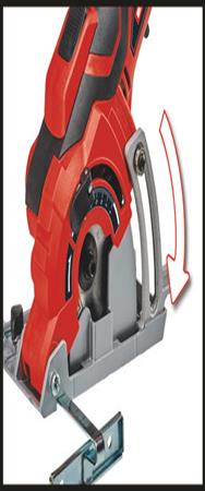 Einhell TC-CS 89 - Bois - 8,9 cm - 7 200 tr/min - 2,7 cm