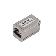 Coupleur modulaire blindé en ligne Equip Cat.6A argent