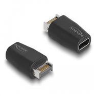 Adaptateur USB Delock - Clé A 20 broches (M) vers USB-C 24 broches (F)