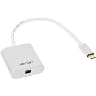 Convertisseur d'affichage USB InLine - USB-C mâle vers Mini DisplayPort 4K/60 Hz argent