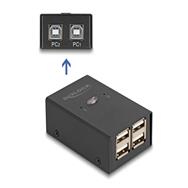 Commutateur USB Delock - 2 PC vers 4 appareils