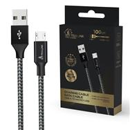 Câble noir Extralink SMART LIFE 15 W USB-A vers Micro-USB 100 cm