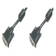 DIGITUS Electronic 3m DVI-D (24+1) - 3 m - DVI-D - DVI-D - Male - Male - Black