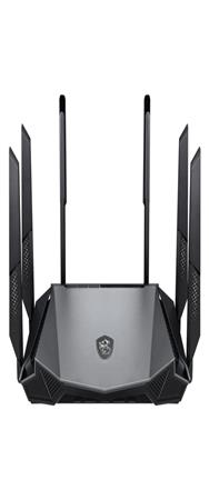 Routeur de jeu tri-bande MSI RadiX AX6600 WiFi 6