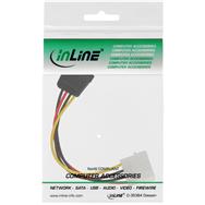Câble d'alimentation SATA en ligne 1x 5,25" vers SATA 0,30 m