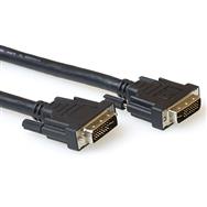 ACT DVI-I Dual Link cable male-male 1,50 m - 1.5 m - DVI-I - DVI-I - Male - Male - Black