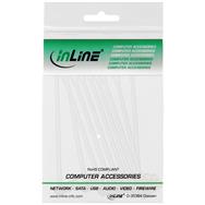 Capuchon anti-poussière en ligne pour connecteur fibre optique ST ou SC Simplex 10 pièces.