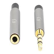 Câble d'extension audio stéréo Manhattan 3,5 mm 5 m