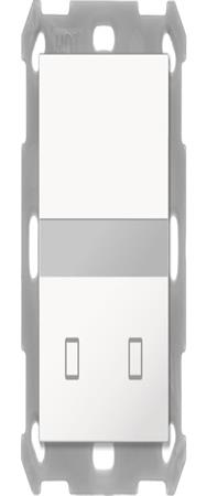 Détecteur de mouvement/interrupteur automatique MDT TS 55 blanc pur brillant SCN-BWM55T