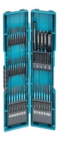 Makita B-66880 Impact Noir jeu d'embouts 35 pièces