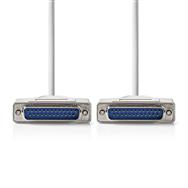 Nedis Serielles Kabel| D-Sub Stecker|| Vernickelt| - Cable - Digital