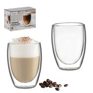 Lot de 2 verres isothermes double paroi 345 ml Extralink