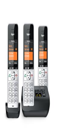 Téléphone Gigaset Comfort 500A Trio Argent/Noir