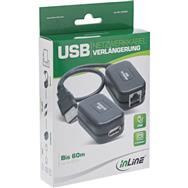 Rallonge USB en ligne jusqu'à 60 m sur RJ45