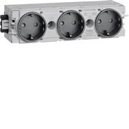 Hager GS30009011 Graphite 250 V, lot de 10