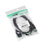 Câble USB 3.2 Gen.1 InLine Type A mâle / Type A femelle - noir - 1 m