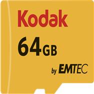 EMTEC microSDXC 64GB - 64 GB - MicroSDXC - Class 10 - UHS-I - 85 MB/s - 20 MB/s