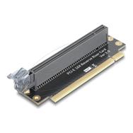 Carte Riser Delock PCI Express 3.0 x16 mâle vers emplacement 90° à droite