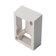DIGITUS Surface Mountbox for Walloutlet Faceplates 80x80 mm - French Type - 80 mm - 80 mm - China
